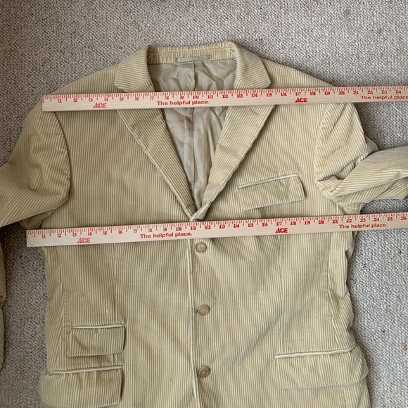 Ralph Lauren Purple Label Kent Cotton Corduroy Suit Jacket sz 44 L PWM3 - Picture 12 of 13